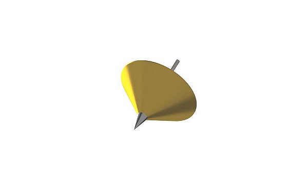 Cone para Penetrômetro com ângulo de 90º conforme ASTM D-217 e D-937