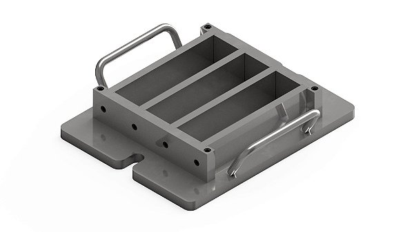 Forma prismatica 4X4X16cm tripla