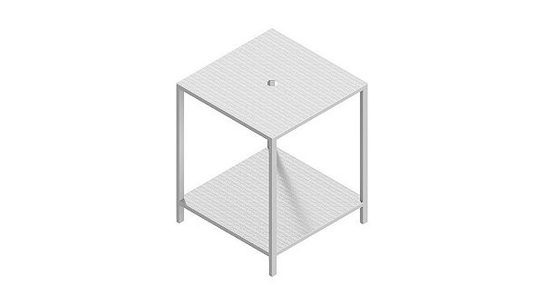 Mesa para pesagem hidrostática