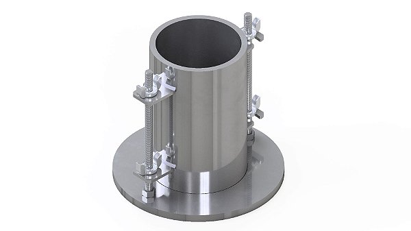 Molde cilindro Proctor DIAM. 4" com colar e base