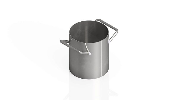 Recipiente para densidade aparente cilindrico DIAM. 260X283MM CAP. 15L