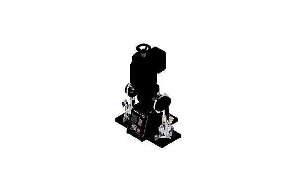Trabalhador de graxa motorizado para 2 provas