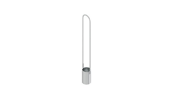 Viscosimetro copo Zahn Nº 1 aco inox