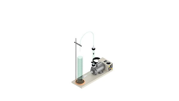 Equipamento para teste de Espuma com bomba de circulação