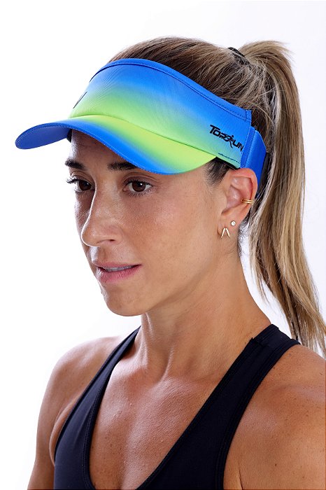 VISEIRA TOP RUN AZUL/AMARELO