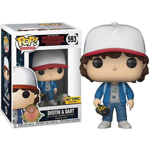 Funko Pop! Television Stranger Things Dustin & Dart 593 Exclusivo