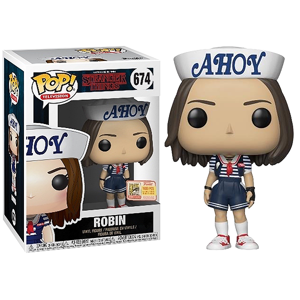 Funko Pop! Television Stranger Things Robin 674 Exclusivo 1.800 peças