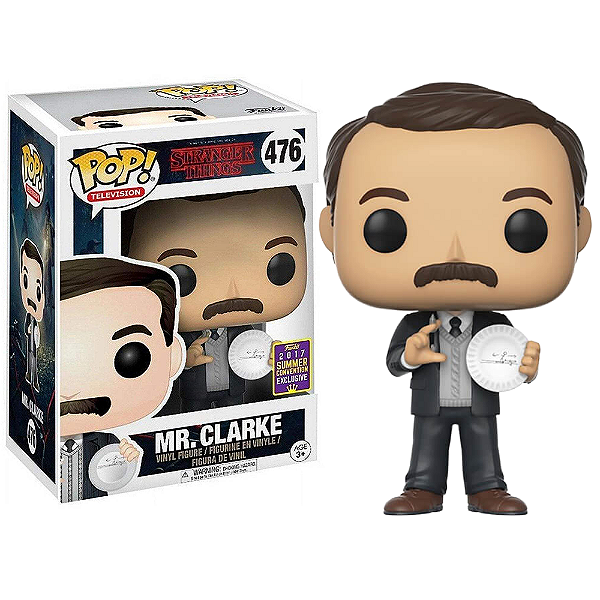 Funko Pop! Television Stranger Things Mr. Clarke 476 Exclusivo