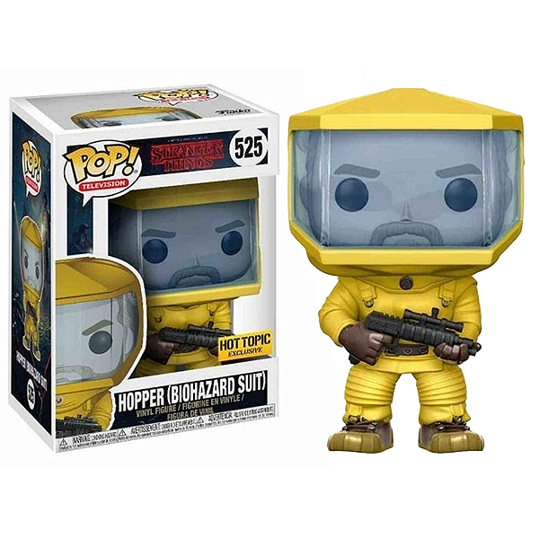 Funko Pop! Television Stranger Things Hopper Biohazard Suit 525 Exclusivo