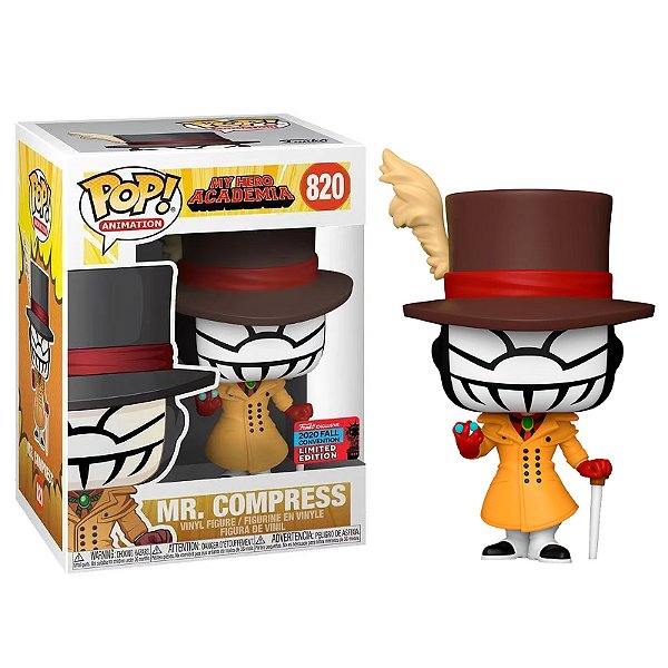 Funko Pop! Animation My Hero Academia Mr. Compress 820 Exclusivo