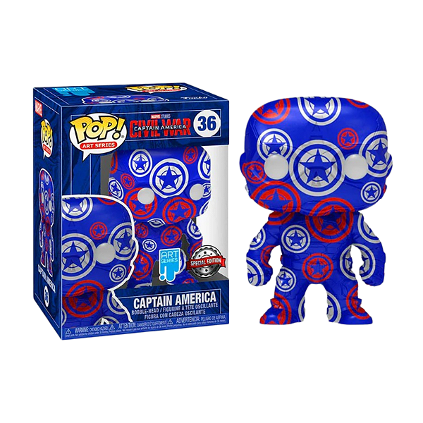 Funko Pop! Marvel Captain America 36 Exclusivo