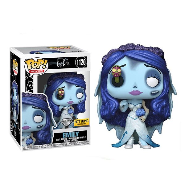 Funko Pop! Filme Disney A Noiva Cadaver Corps Bride Emily 1120 Exclusivo Diamond
