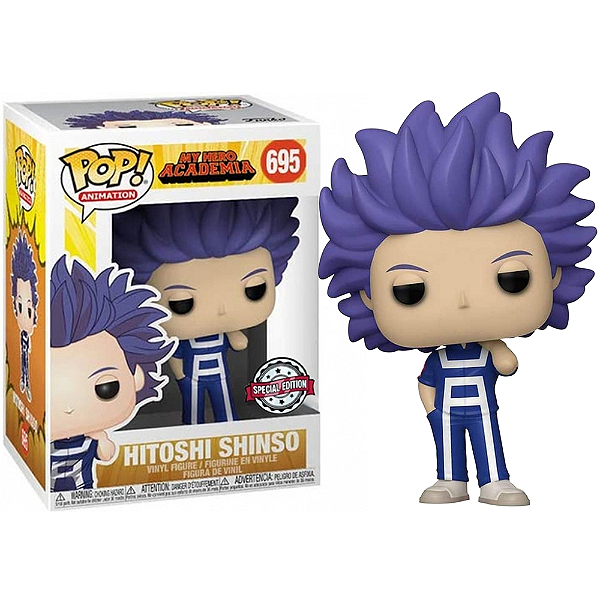 Funko Pop! Animation My Hero Academia Hitoshi Shinso 695 Exclusivo