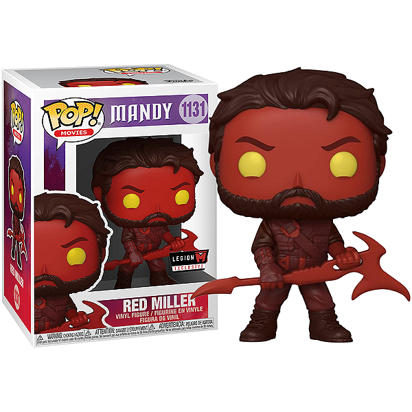 Funko Pop! Filme Mandy Red Miller 1131 Exclusivo