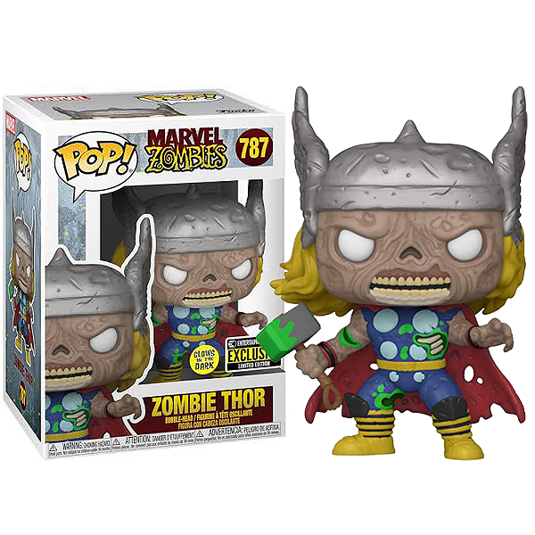 Funko Pop! Marvel Zombies Zombie Thor 787 Exclusivo Glow