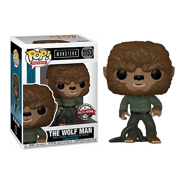 Funko Pop! Filme Monstros The Wolf Man 1153