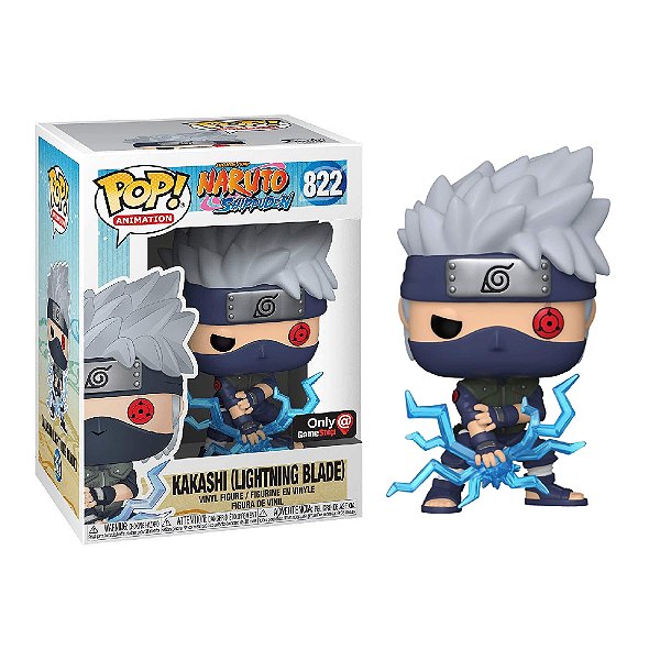 Funko Pop! Animation Naruto Shippuden Kakashi Lightning Blade 822 Exclusivo