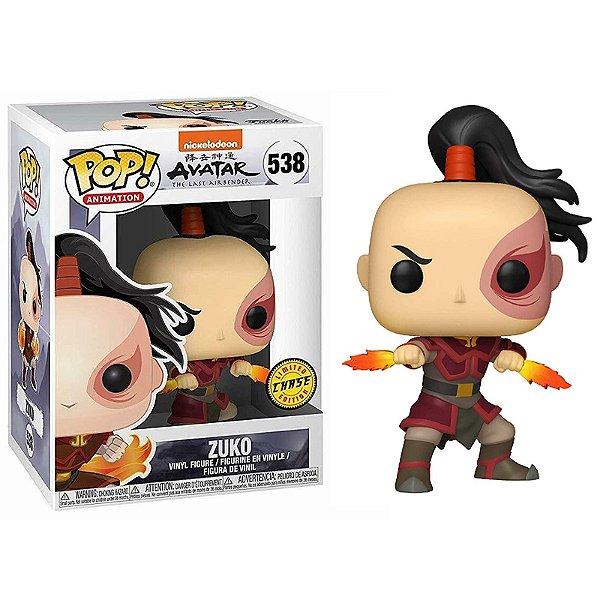 Funko Pop! Animation Avatar Zuko 538 Exclusivo Chase