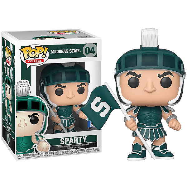 Funko Pop! College Mascots Michigan State Sparty 04