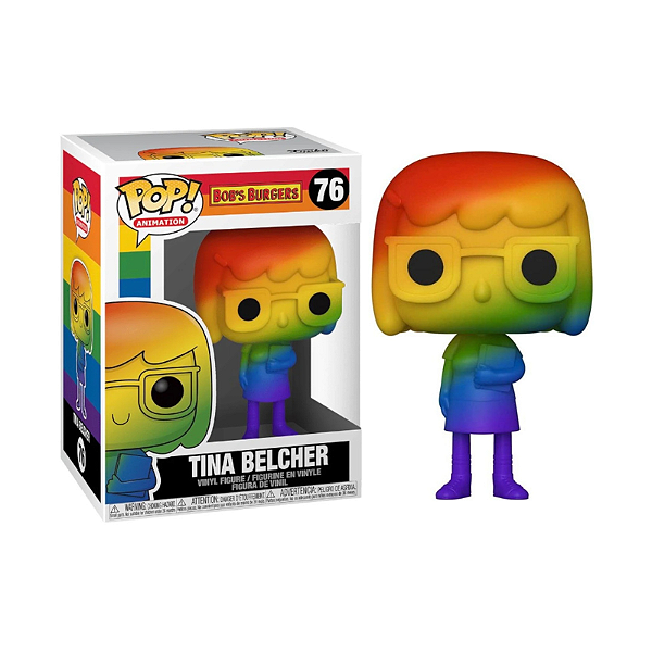 Funko Pop! Animation Bobs Burgers Tina Belcher 76 Exclusivo Pride