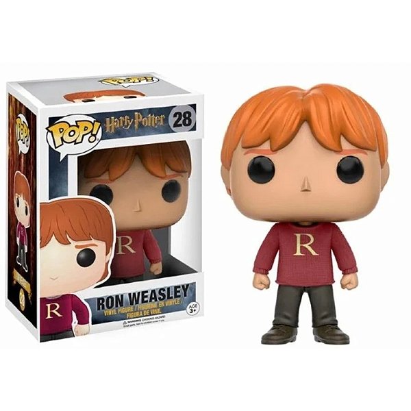 Funko Pop! Filme Harry Potter Ron Weasley 28 Exclusivo