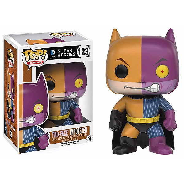 Funko Pop! DC Comics Batman Two Face Imposter 123