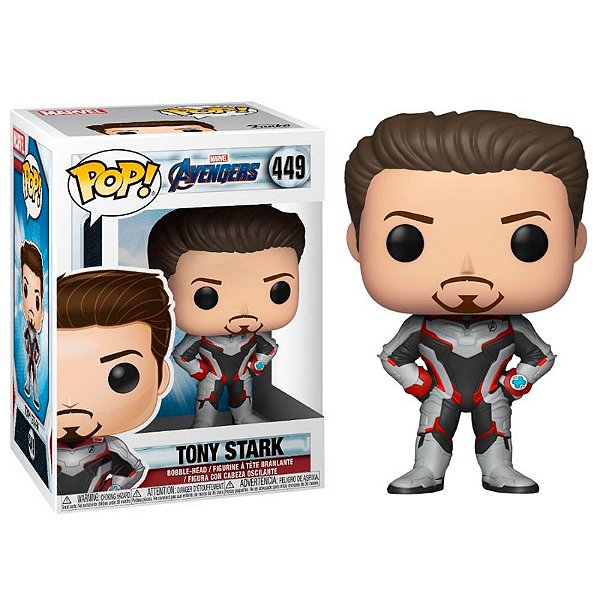 Funko Pop! Marvel Homem de Ferro / Iron Man Tony Stark 449