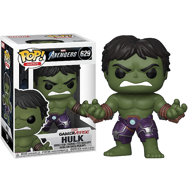 Funko Pop! Games Marvel Os Vingadores Hulk 629