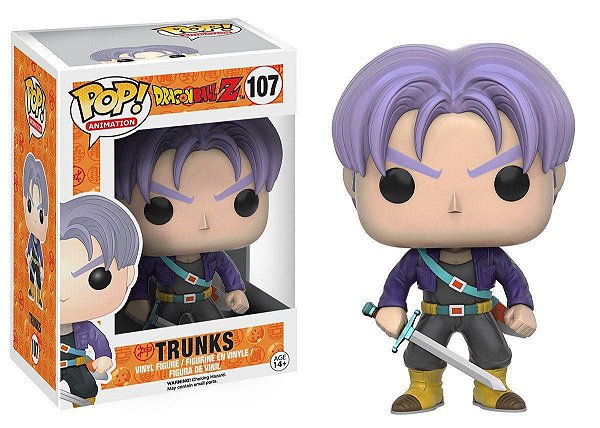Funko Pop! Animation Dragon Ball Z Trunks 107