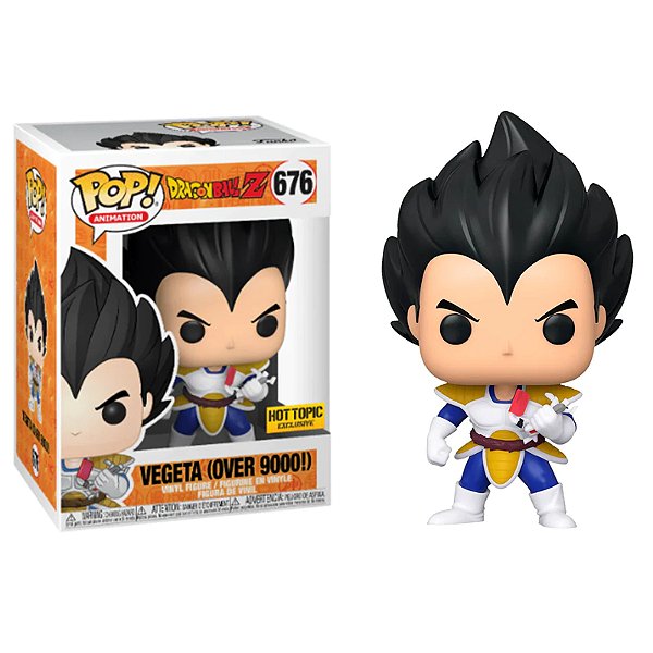 Funko Pop! Animation Dragon Ball Z Vegeta Over 9000 676 Exclusivo