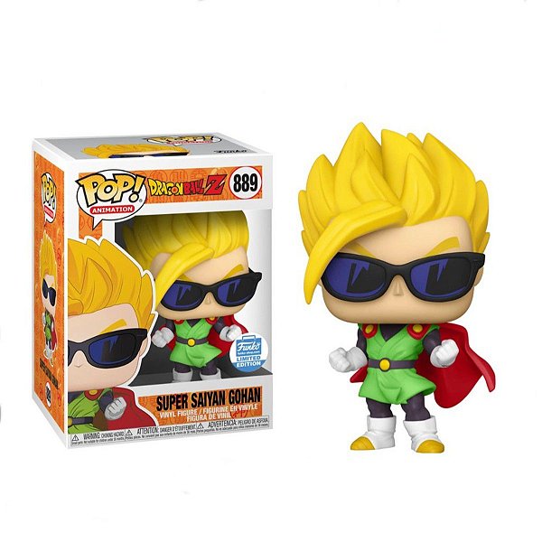 Funko Pop! Animation Dragon Ball Z Super Saiyan Gohan 889 Exclusivo