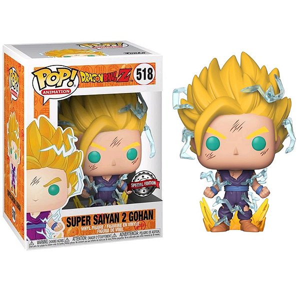 Funko Pop! Animation Dragon Ball Z Super Saiyan 2 Gohan 518 Exclusivo