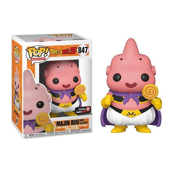 Funko Pop! Animation Dragon Ball Z Majin Buu With Lollipop 847 Exclusivo