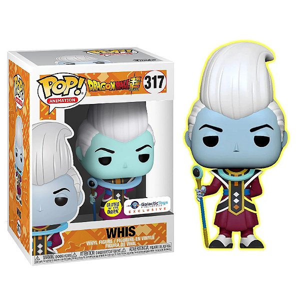 Funko Pop! Animation Dragon Ball Super Whis 317 Exclusivo Glow