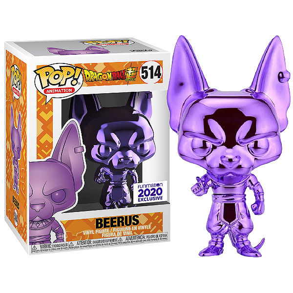Funko Pop! Animation Dragon Ball Z Super Beerus 514 Exclusivo