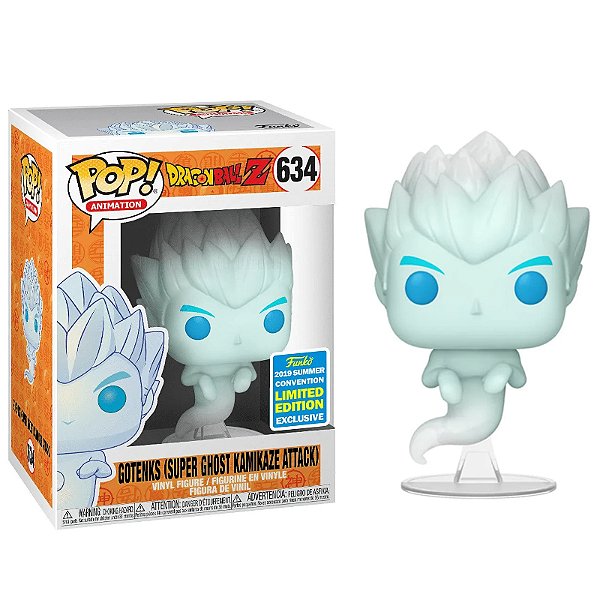 Funko Pop! Animation Dragon Ball Z Gotenks Super Ghost Kamikaze Attack 634 Exclusivo
