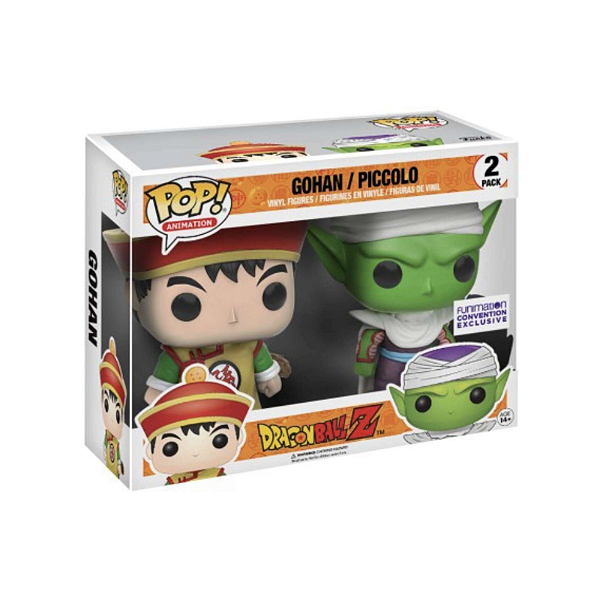 Funko Pop! Animation Dragon Ball Z Gohan & Piccolo 2 Pack Exclusivo