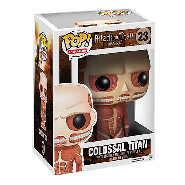 Funko Pop! Animation Attack On Titan Colossal Titan 23 6 Polegadas (Vaulted, 2014)