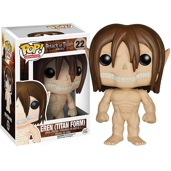 Funko Pop! Animation Attack On Titan Eren Titan Form 22 (Vaulted, 2014)