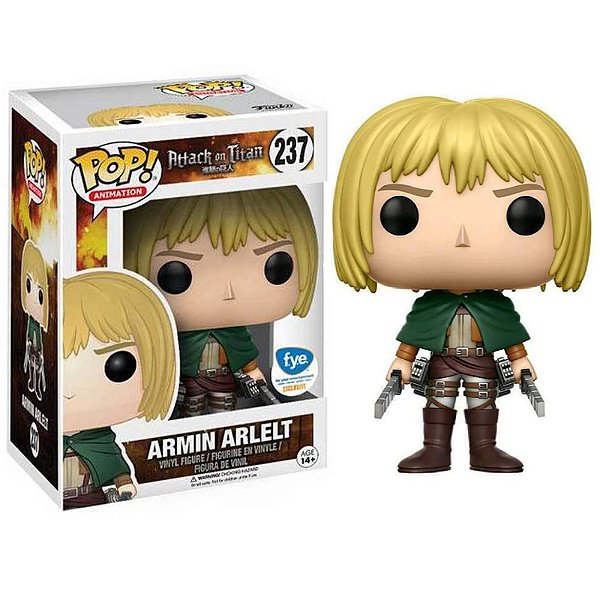 Funko Pop! Animation Attack On Titan Armin Arlelt 237 Exclusivo