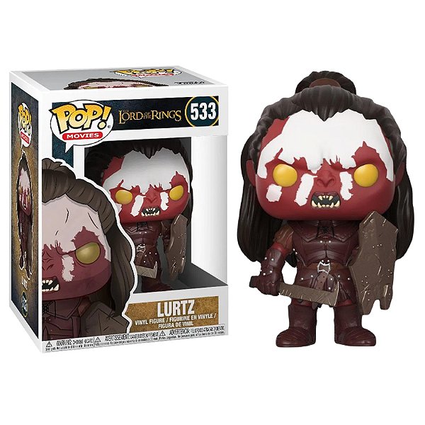 Funko Pop! Filme The Lord Of The Rings / O Senhor Dos Aneis Lurtz 533
