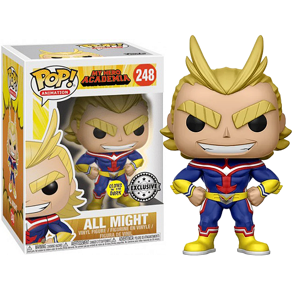 Funko Pop! Animation My Hero Academia All might 248 Exclusivo Glow