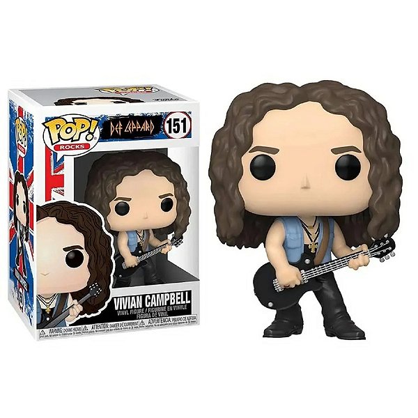 Funko Pop! Rocks Def Leppard Vivian Campbell 151