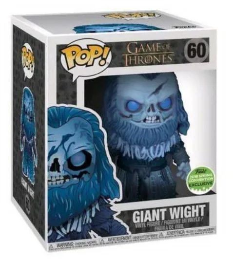 Funko Pop! Television Game Of Thrones Giant Wight 60 Exclusivo