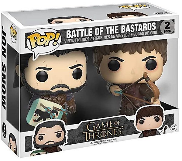 Funko Pop! Television Game of Thrones Battle Of The Bastards 2 Pack