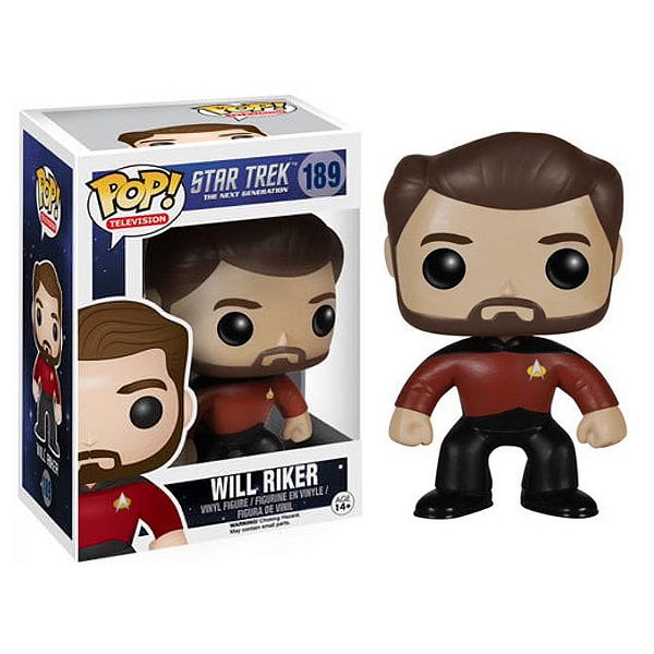 Funko Pop! Television Star Trek Will Riker 189