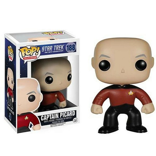 Funko Pop! Television Star Trek Captain Picard 188