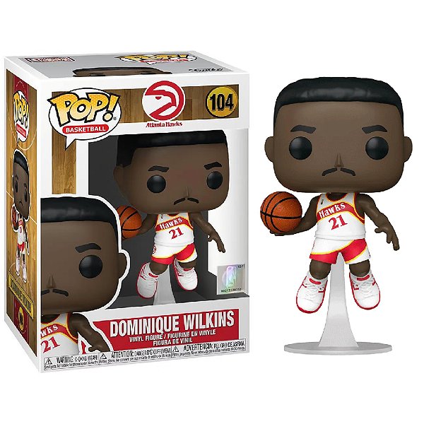 Funko Pop Basketball NBA Dominique Wilkins 104 Exclusivo