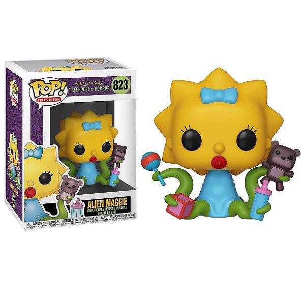 Funko Pop! Television Os Simpsons Alien Maggie 823