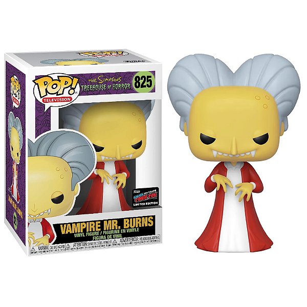 Funko Pop! Television Os Simpsons Vampire Mr.Burns 825 Exclusivo